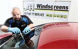 Car Windscreen Repair at workshop